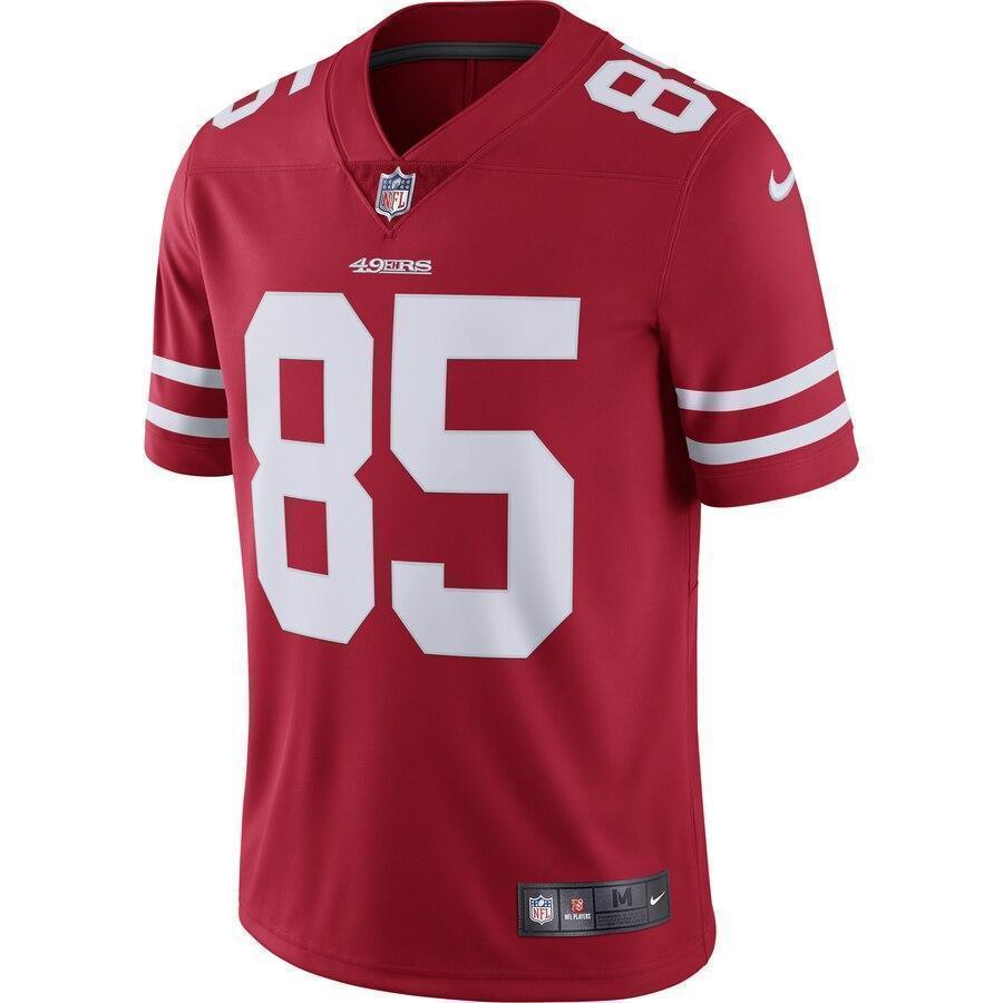 George Kittle San Francisco 49ers Nike Vapor Limited Jersey - Scarlet