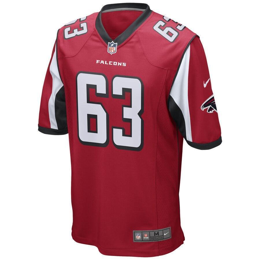 Chris Lindstrom Atlanta Falcons Nike Game Jersey - Red