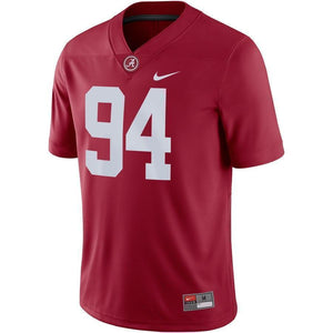 Da'Ron Payne Alabama Crimson Tide Game Jersey – Crimson