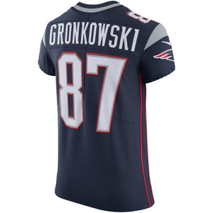 Rob Gronkowski New England Patriots Nike Alternate Vapor Untouchable Elite Jersey - Navy