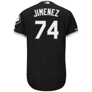 Eloy Jimenez Chicago White Sox Majestic Flex Base Collection Player Jersey – Black/White