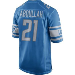 Ameer Abdullah Detroit Lions Nike Game Player Jersey - Blue