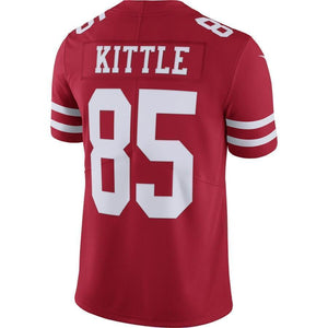 George Kittle San Francisco 49ers Nike Vapor Limited Jersey - Scarlet