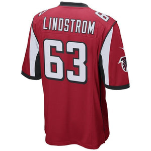 Chris Lindstrom Atlanta Falcons Nike Game Jersey - Red