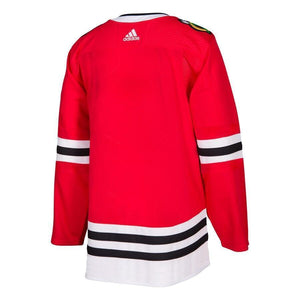 Chicago Blackhawks adidas Home Blank Jersey - Red