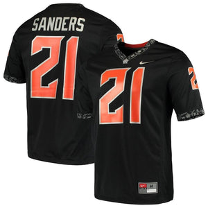 Barry Sanders Oklahoma State Cowboys Nike Alumni Player Jersey - Black