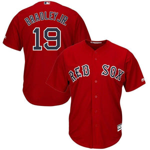 Jackie Bradley Jr. Boston Red Sox Majestic Alternate Official Cool Base Replica Player Jersey - Scarlet