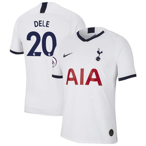 Dele Alli Tottenham Hotspur Home Soccer Jersey 2019-20 – White