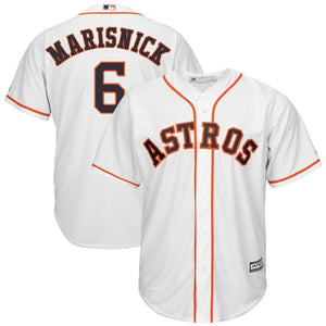 Jake Marisnick Houston Astros Majestic Home Cool Base Replica Player Jersey - White