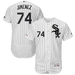 Eloy Jimenez Chicago White Sox Majestic Flex Base Collection Player Jersey – Black/White