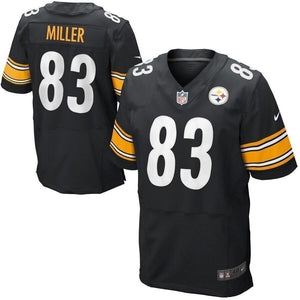 Heath Miller Pittsburgh Steelers Nike Elite Jersey - Black