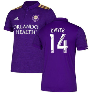 Dom Dwyer Orlando City SC 2018 Primary Player Jersey – Purple