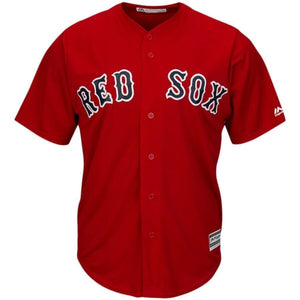 Jackie Bradley Jr. Boston Red Sox Majestic Alternate Official Cool Base Replica Player Jersey - Scarlet