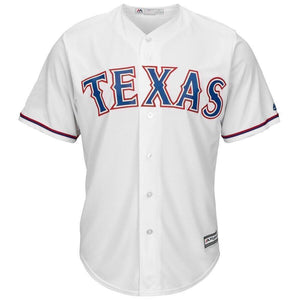 Elvis Andrus Texas Rangers Majestic Cool Base Home Player Jersey - White