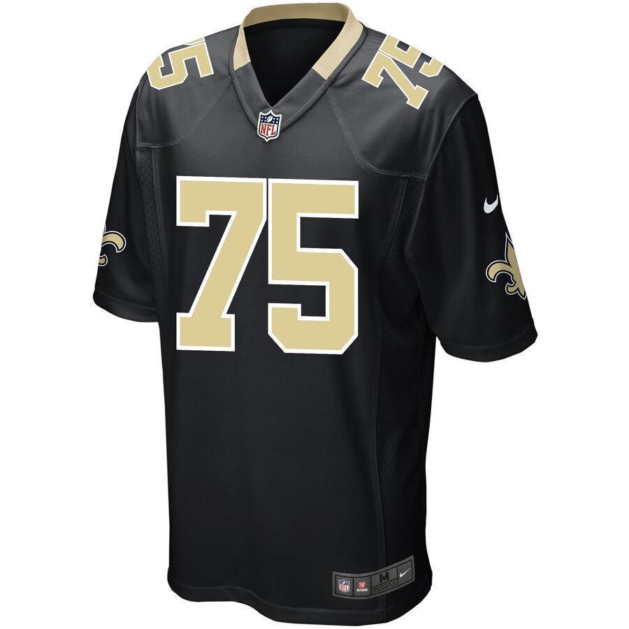 Andrus Peat New Orleans Saints Nike Game Jersey - Black