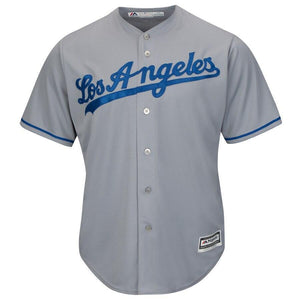 Clayton Kershaw Los Angeles Dodgers Majestic Cool Base Player Jersey - White/Grey