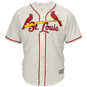 Yadier Molina St. Louis Cardinals Majestic Alternate Cool Base Player Jersey – Horizon Blue/Cream