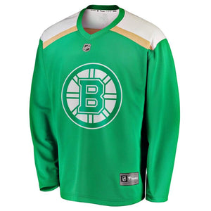 Boston Bruins Fanatics Branded 2019 St. Patrick's Day Replica Jersey - Green