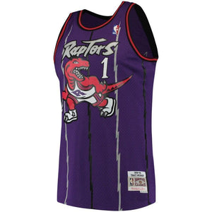 Tracy McGrady Toronto Raptors Mitchell & Ness 1998-99 Hardwood Classics Swingman Jersey – White/Purple