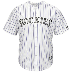 Chris Iannetta Colorado Rockies Majestic Home Cool Base Player Jersey – White