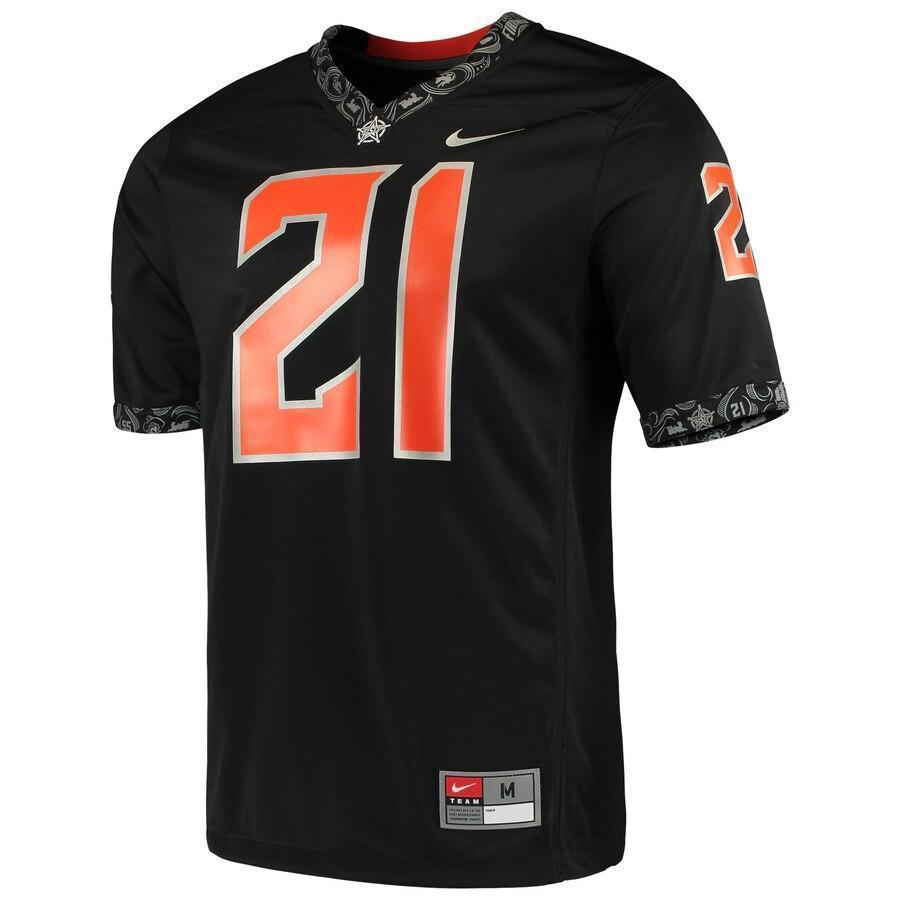 Barry Sanders Oklahoma State Cowboys Nike Alumni Player Jersey - Black