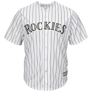 Charlie Blackmon Colorado Rockies Majestic Alternate Official Cool Base Player Jersey - Purple/White