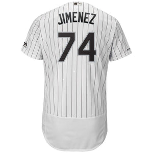 Eloy Jimenez Chicago White Sox Majestic Flex Base Collection Player Jersey – Black/White