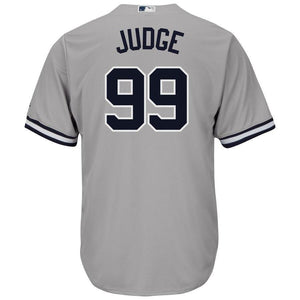 Aaron Judge New York Yankees Majestic Road Cool Base Replica Player Jersey - Gray