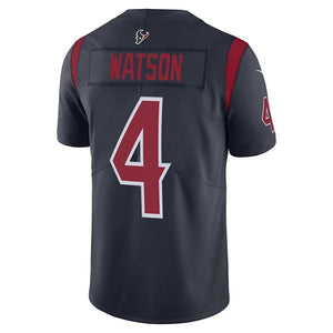 Deshaun Watson Houston Texans Nike Color Rush Vapor Limited Jersey - Navy