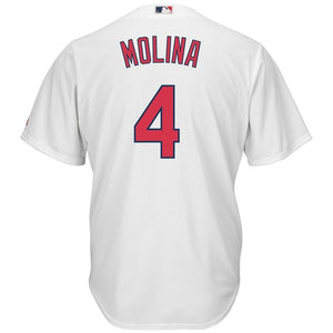 Yadier Molina St. Louis Cardinals Majestic Cool Base Player Jersey - White