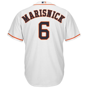 Jake Marisnick Houston Astros Majestic Home Cool Base Replica Player Jersey - White