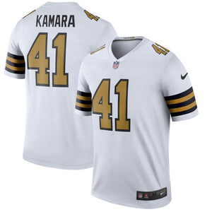 Alvin Kamara New Orleans Saints Nike Color Rush Legend Player Jersey - White