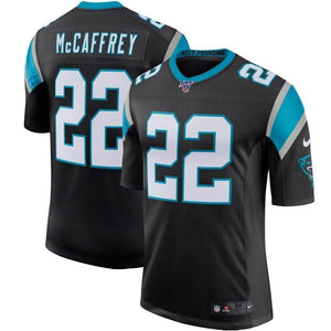 Christian McCaffrey Carolina Panthers Nike 100th Season Vapor Limited Jersey - Black