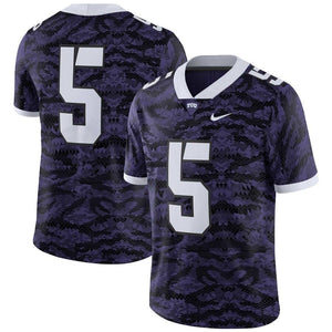 #5 TCU Horned Frogs Nike Limited Football Jersey - Purple