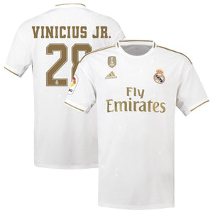 Vinícius Júnior Real Madrid Home Soccer Jersey 2019-20 Jersey – White