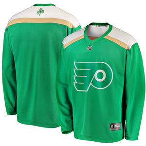 Philadelphia Flyers Fanatics Branded 2019 St. Patrick's Day Replica Jersey - Green