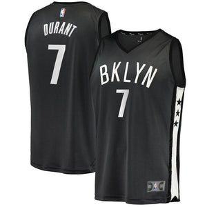 Kevin Durant Brooklyn Nets Fanatics Branded  Fast Break Player Jersey Charcoal - Statement Edition