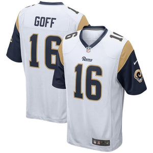 Jared Goff Los Angeles Rams Nike Game Player Jersey - White