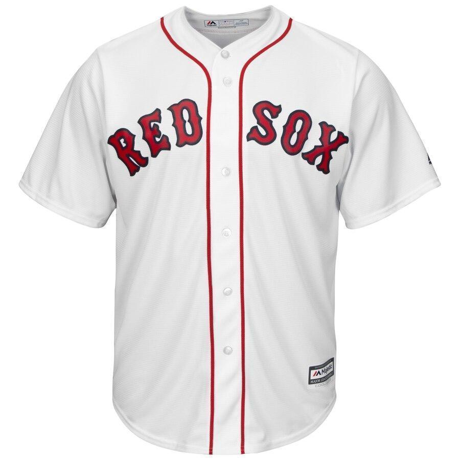 JD Martinez Boston Red Sox Majestic Official Cool Base Player Jersey - White