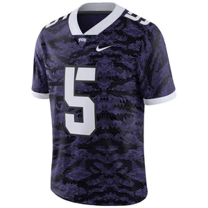 #5 TCU Horned Frogs Nike Limited Football Jersey - Purple