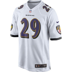 Earl Thomas Baltimore Ravens Nike Game Jersey - White