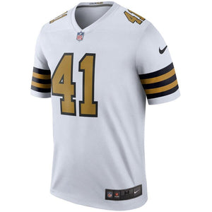 Alvin Kamara New Orleans Saints Nike Color Rush Legend Player Jersey - White