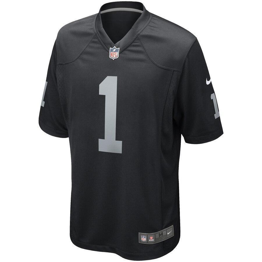 Josh Jacobs Oakland Raiders Nike Game Jersey - Black