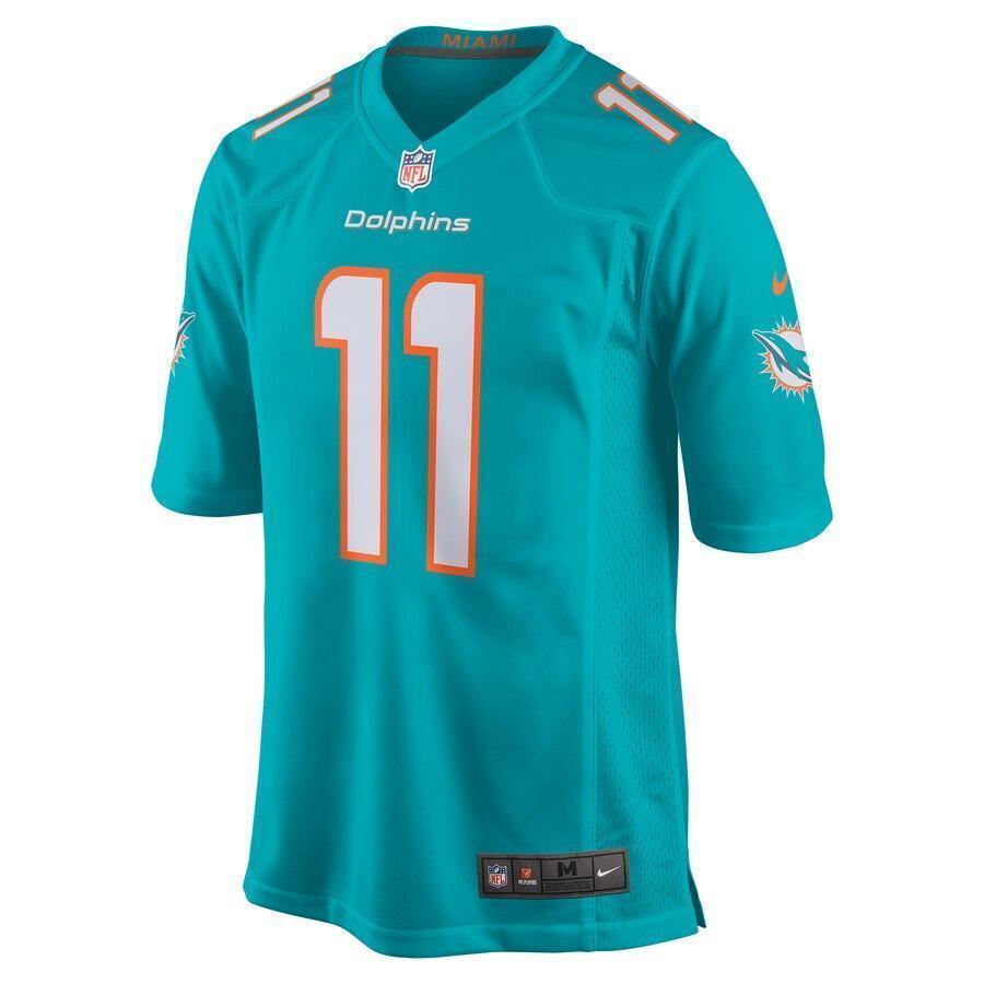 DeVante Parker Miami Dolphins Nike Game Jersey - Aqua