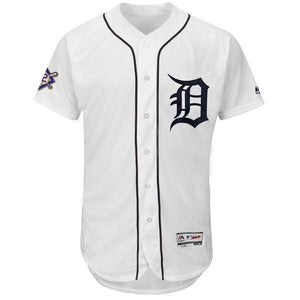 Detroit Tigers Majestic 2019 Jackie Robinson Day Flex Base Jersey – White