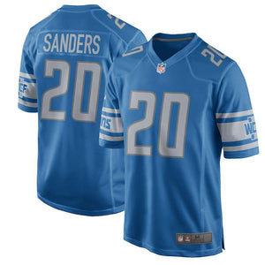 Barry Sanders Detroit Lions Retired Player American football jersey