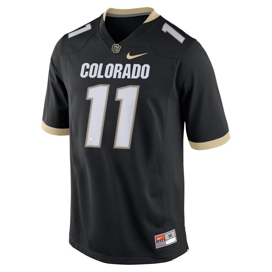 Colorado Buffaloes 2018 Game Football Jersey – Black