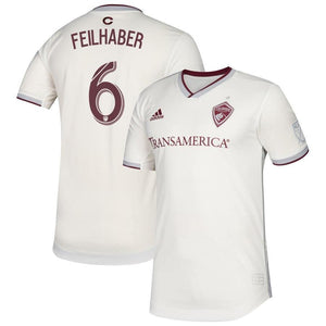 Benny Feilhaber Colorado Rapids 2019 Black Diamond Player Jersey - White