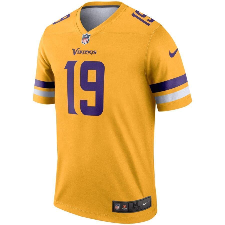 Adam Thielen Minnesota Vikings Nike Inverted Legend Jersey - Gold