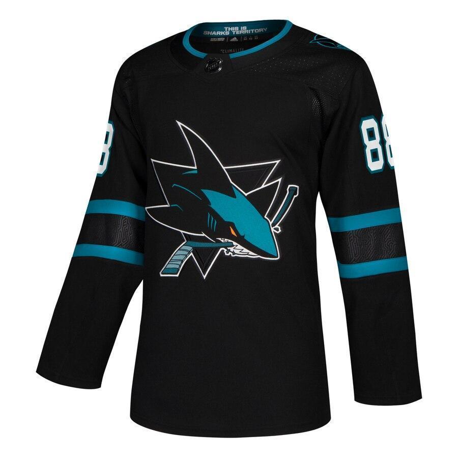 Brent Burns San Jose Sharks adidas Alternate Player Jersey - Black